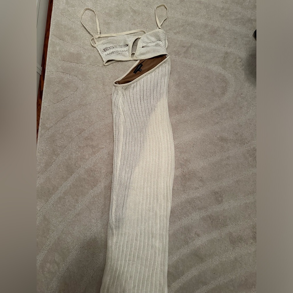 Jluxlabel off white costal escape dress size xs